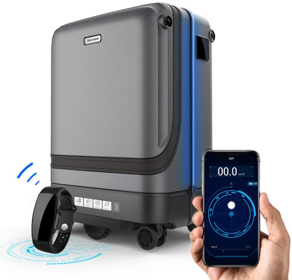 Smart robot suitcase