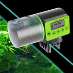 Smart Automatic Fish Aquarium Feeder Fish Tank Auto Feeding Dispenser with LCD Indicates Timer