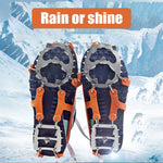 18 Teeth Ice Climbing Crampons Manganese Steel Shoe Covers