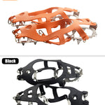 18 Teeth Ice Climbing Crampons Manganese Steel Shoe Covers