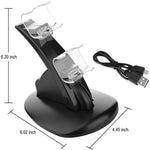 LED Dual USB PS4 Controller Charger Dock Station