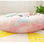 Long Plush Pet Bed For Dog Cat 100% Cotton & Seamless