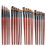 6 Pcs Painting Craft Artist Paint Brushes Set