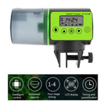 Smart Automatic Fish Aquarium Feeder Fish Tank Auto Feeding Dispenser with LCD Indicates Timer