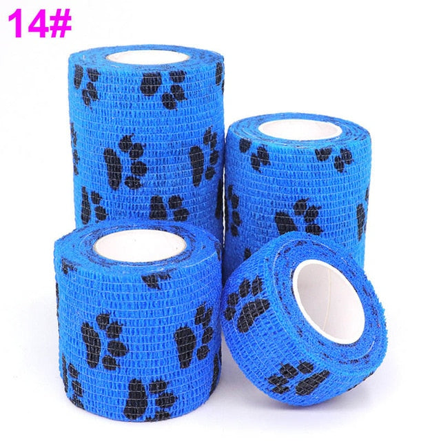 Printed Medical Self Adhesive Elastic Bandage Sports Wrap Tape