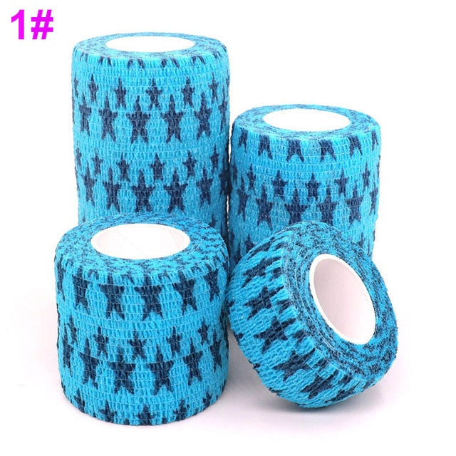 Printed Medical Self Adhesive Elastic Bandage Sports Wrap Tape