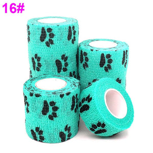 Printed Medical Self Adhesive Elastic Bandage Sports Wrap Tape