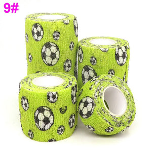 Printed Medical Self Adhesive Elastic Bandage Sports Wrap Tape