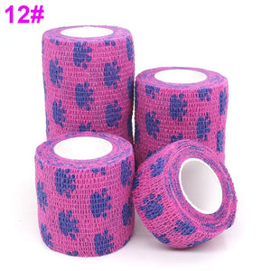 Printed Medical Self Adhesive Elastic Bandage Sports Wrap Tape