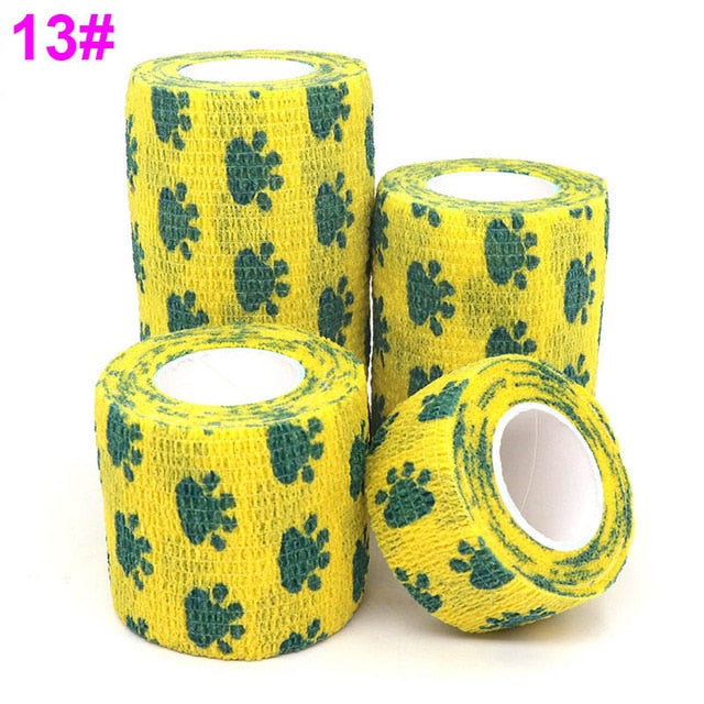 Printed Medical Self Adhesive Elastic Bandage Sports Wrap Tape