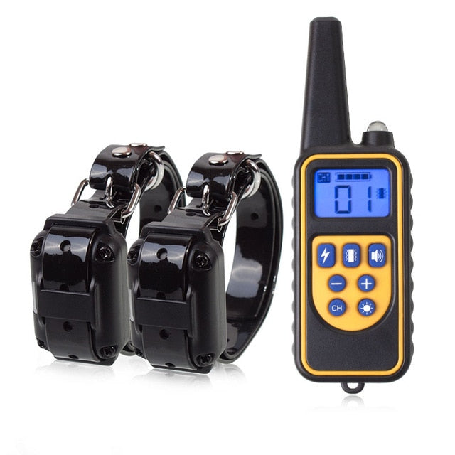 Pet Remote Control with LCD Display Dog Training Collar