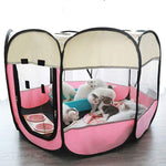 Portable Folding Pet Carrier Breathable Tent Playpen for Pets