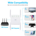 Wi-Fi Repeater Wireless Wi-Fi Extender Wi-Fi Amplifier Long Range Wi-Fi Signal Booster