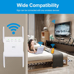 Wi-Fi Repeater Wireless Wi-Fi Extender Wi-Fi Amplifier Long Range Wi-Fi Signal Booster