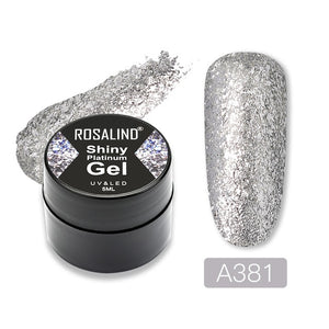 Glitter Paint Hybrid Varnishes Shiny Top Base Coat Gel Nail Polish