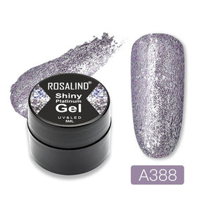 Glitter Paint Hybrid Varnishes Shiny Top Base Coat Gel Nail Polish