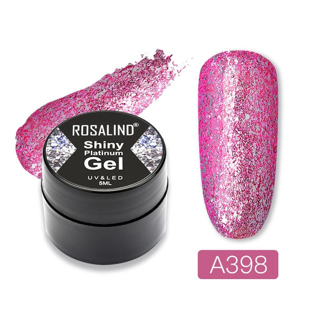 Glitter Paint Hybrid Varnishes Shiny Top Base Coat Gel Nail Polish