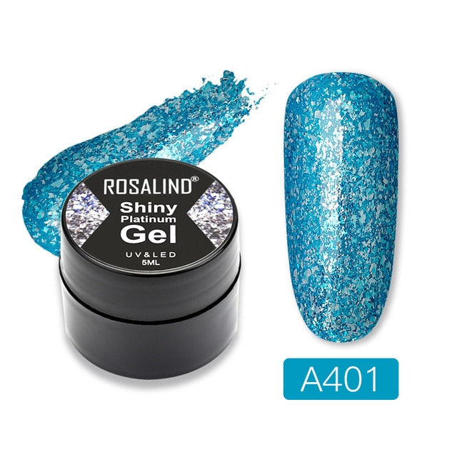 Glitter Paint Hybrid Varnishes Shiny Top Base Coat Gel Nail Polish