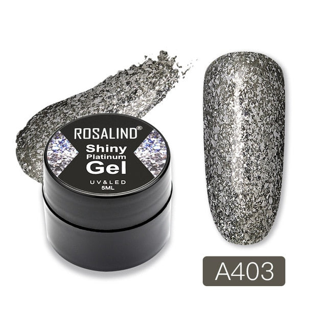 Glitter Paint Hybrid Varnishes Shiny Top Base Coat Gel Nail Polish