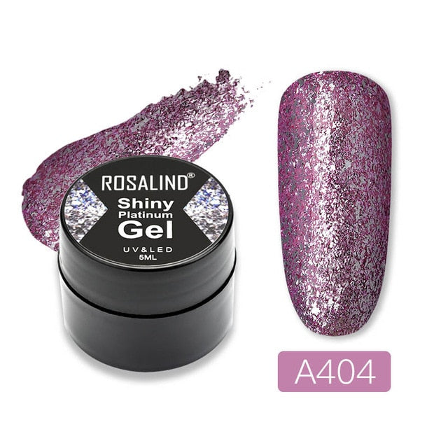 Glitter Paint Hybrid Varnishes Shiny Top Base Coat Gel Nail Polish