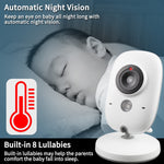 3.2 inch Wireless Video Color Baby Monitor High Resolution Baby Nanny Security Camera