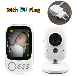 3.2 inch Wireless Video Color Baby Monitor High Resolution Baby Nanny Security Camera