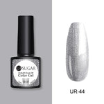 7.5ml Glitter Sequins Soak Off UV Varnish Colorful Nail Gel Polish