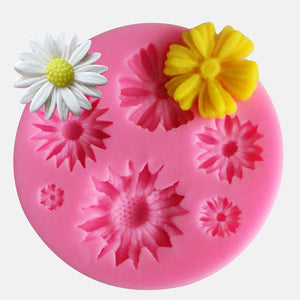 New 3D Flower Silicone Mold Cake Decorator