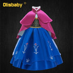 Baby Girls Fancy Princess Anna Elsa Costume Dress