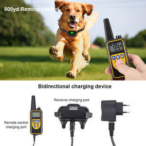 Pet Remote Control with LCD Display Dog Training Collar