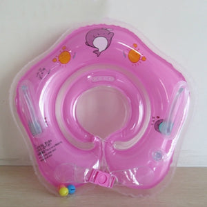 Baby Neck Ring Tube Safety Infant Inflatable Float Circle for Bathing