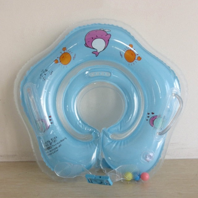 Baby Neck Ring Tube Safety Infant Inflatable Float Circle for Bathing