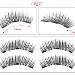 3D Magnetic Reusable Extended False Mink Eyelashes