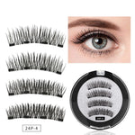 3D Magnetic Reusable Extended False Mink Eyelashes