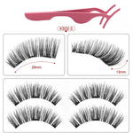 3D Magnetic Reusable Extended False Mink Eyelashes