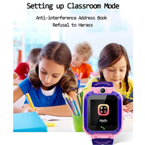 SOS Phone Watch  Smartwatch For Kids With Sim Card Photo Waterproof IP67