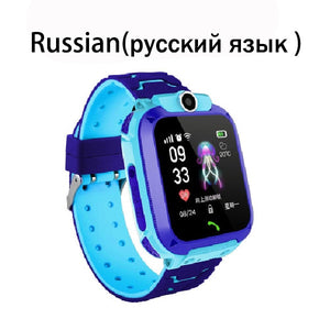 SOS Phone Watch  Smartwatch For Kids With Sim Card Photo Waterproof IP67