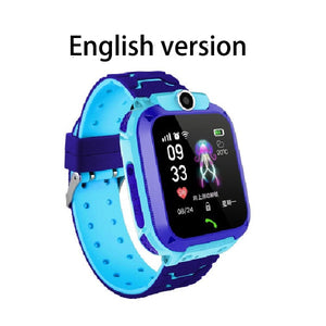 SOS Phone Watch  Smartwatch For Kids With Sim Card Photo Waterproof IP67