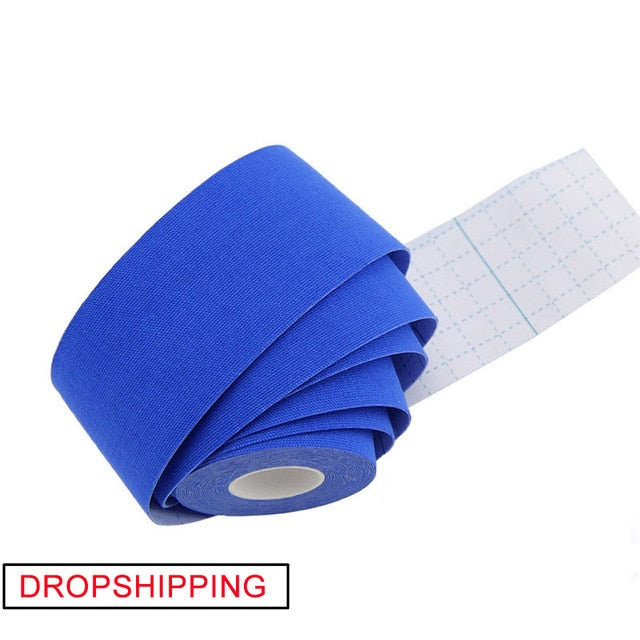 One Piece Kinesiology Cotton Elastic Adhesive Strain Pain Relief Sports Tape