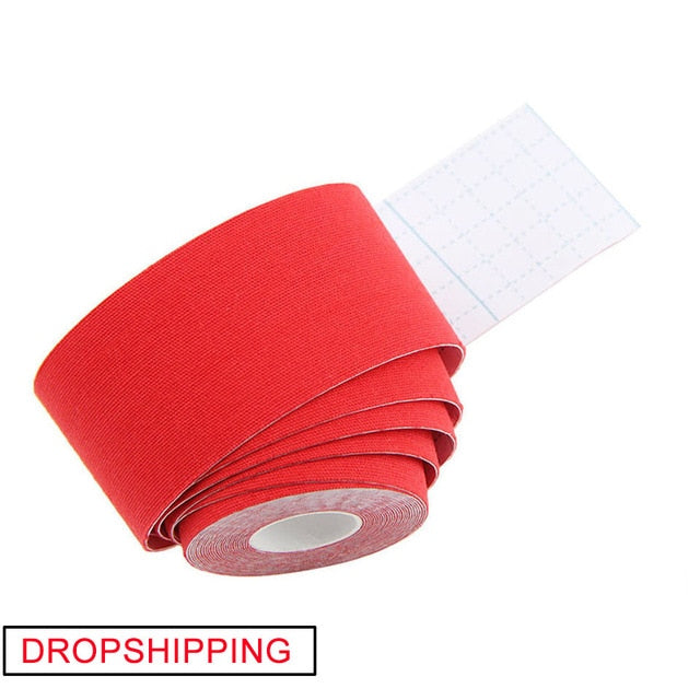 One Piece Kinesiology Cotton Elastic Adhesive Strain Pain Relief Sports Tape