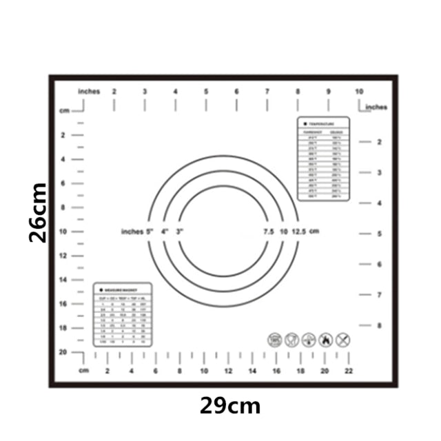 Kitchen Silicone Non-Stick Maker Holder Pastry Baking Mat