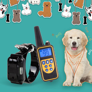 Pet Remote Control with LCD Display Dog Training Collar