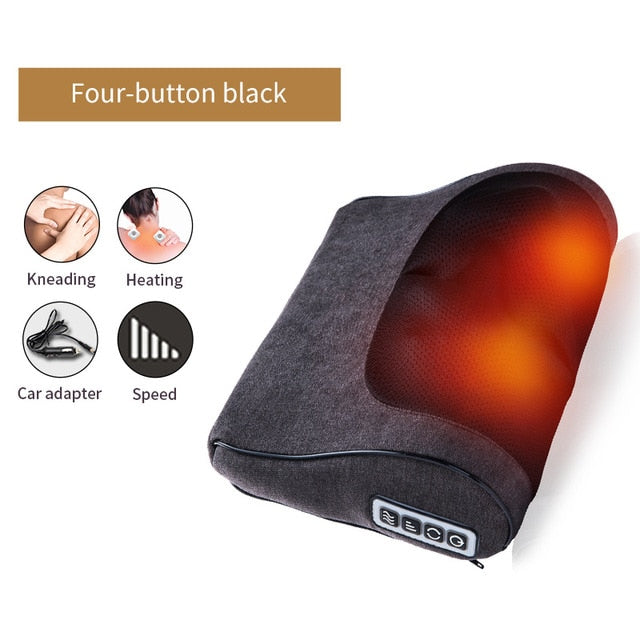 Infrared Heating Neck Shoulder Back Body Electric Massage Pillow