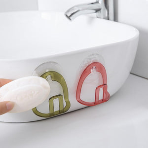 Kitchen Suction Cup Sink Drain Rack Sponge Storage Holder