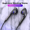 3.5mm Wired Earphone With Stereo Bass Earbuds