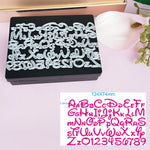 Alphabet Letter Number Cutting Dies  for DIY Scrapbooking-photo album Decorative Paper Cards