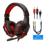 Professional Led Light Gamer Headset Bass Stereo Gaming Headphones With Mic