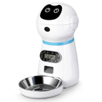 Automatic LCD Screen Timer Food Dispenser Pet Feeders With Voice Record