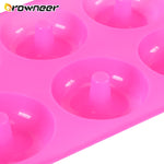 6 Cavity Donut Mold Silicone Non-stick Baking Tray