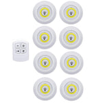 3W Super Bright Wireless Remote Control Dimmable  Cob Under Cabinet Light